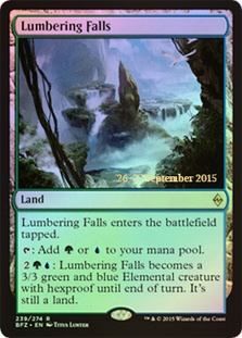 (Promo-Prerelease)Lumbering Falls/伐採地の滝